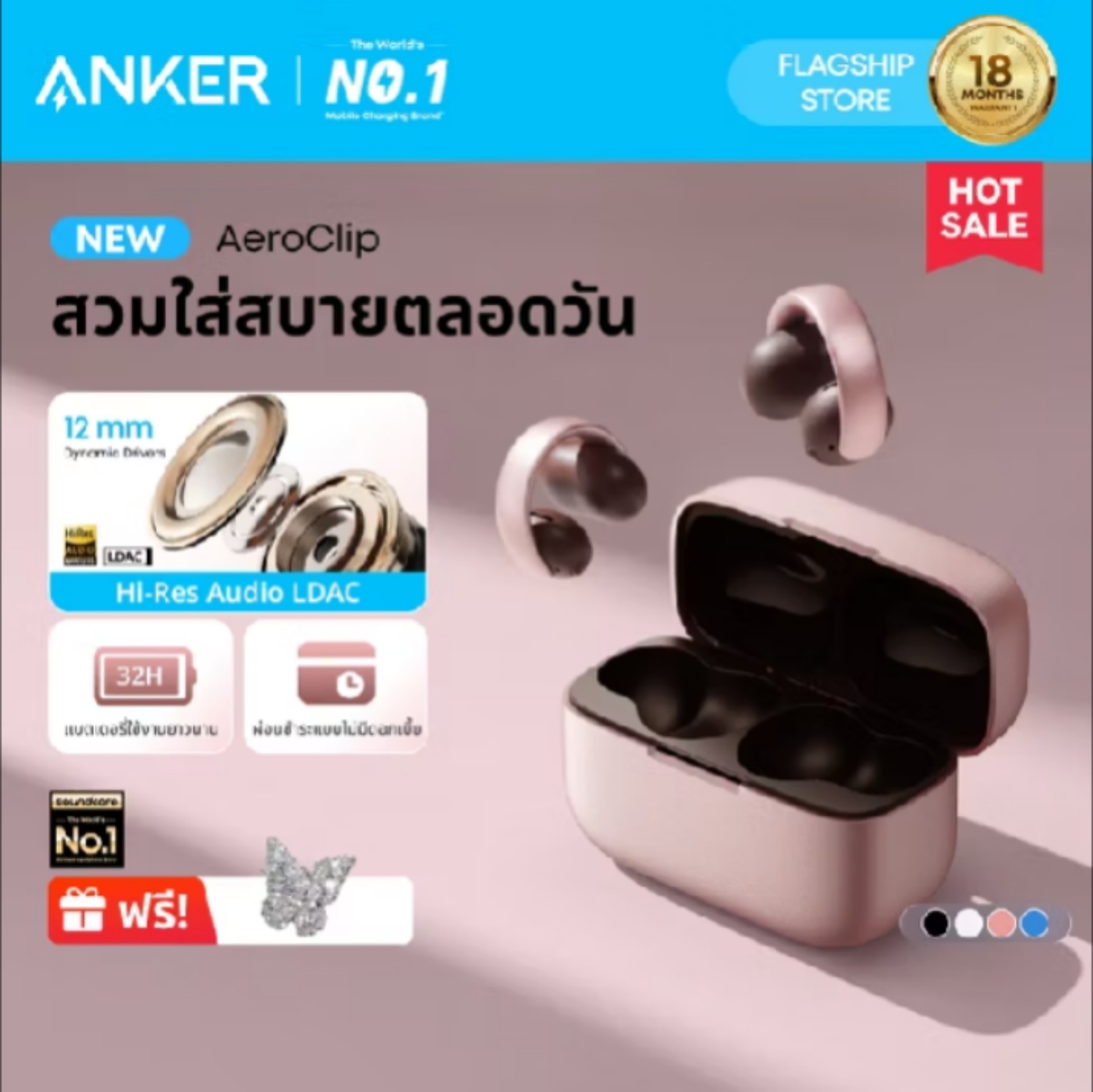 Soundcore AeroClip